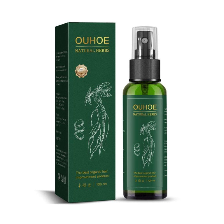 ELIXIR OUHOE - SPRAY GINGENG PARA CRECER EL PELO